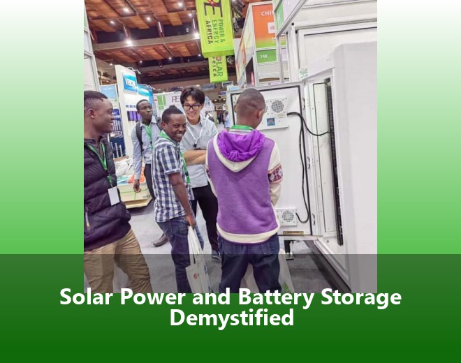 Solar Power and Battery Storage Demystified